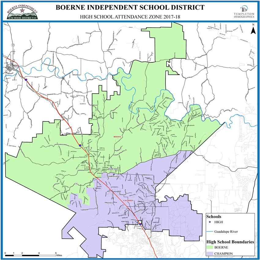 High School Attendance Zone 2017-2018